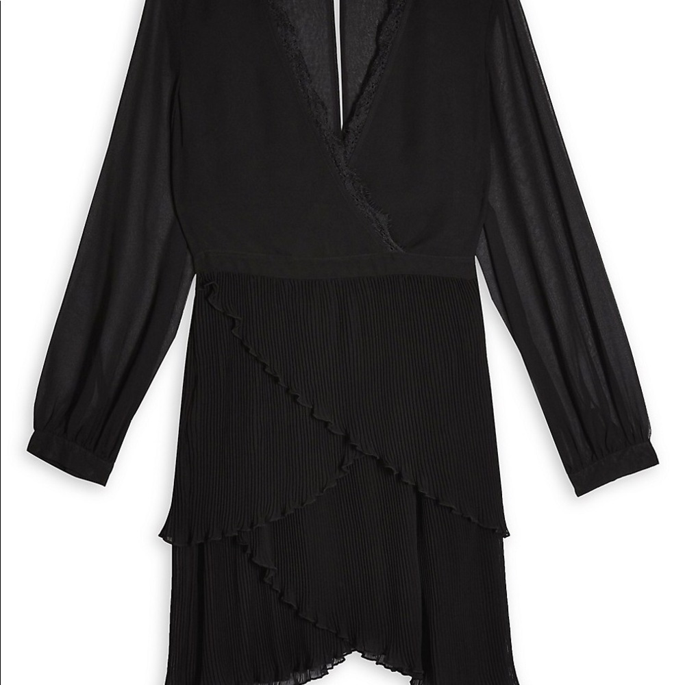 Topshop Ruffle Mini Dress - Picture 3 of 4